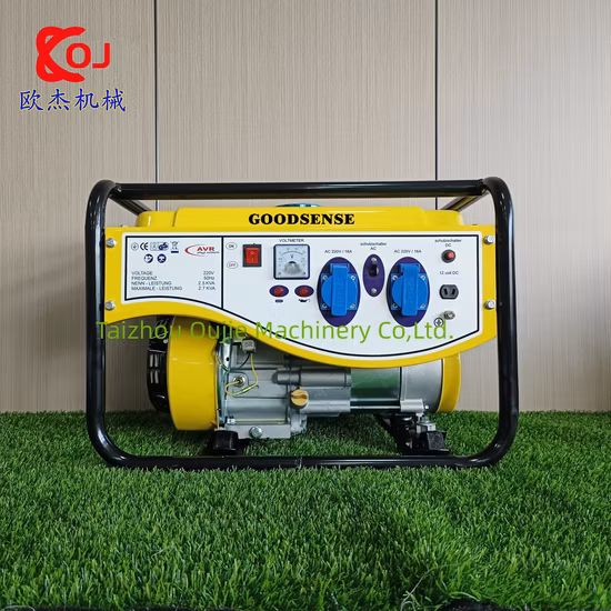 0.65kw 0.8kw 0.9kw 1kw 2kw 2kVA 2.5kw 2.5kVA 3kw 3kVA 5kw 5kVA 6kw 6kVA 7kw 7kVA 7.5kVA 8kw 8kVA 10kw 10kVA Small Power Portable Electric Gasoline Generator