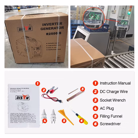 2kw Inverter Silent Portable Gasoline Generator (BS2000I)