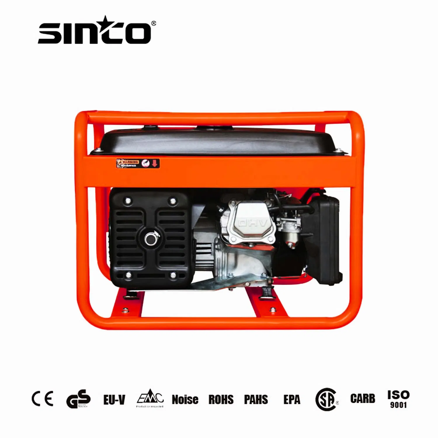 Power Value 2kw 2kVA 2.5kw 2.5kVA 3kw 3kVA 5kw 5kVA 6kw 6kVA 7kw 7kVA 7.5kVA 8kw 8kVA Small Power Portable Electric Gasoline Generator