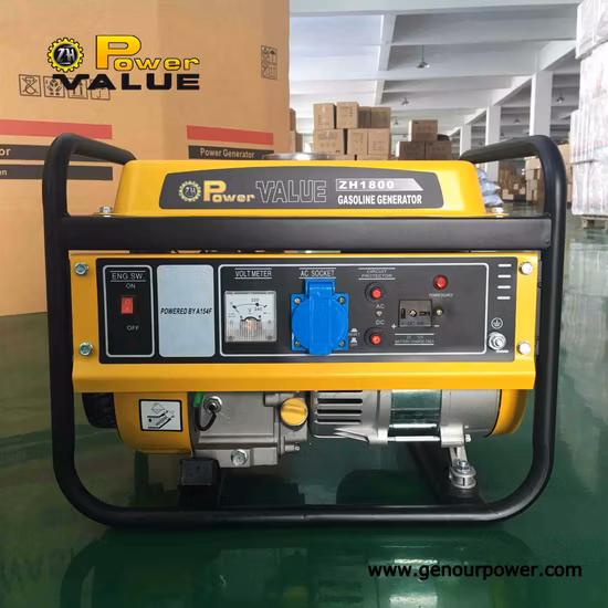 1kw Single Phase AC Gasoline Generator 220V with Reliable Quality